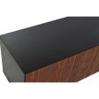 TV furniture Home ESPRIT Brown Black 161,2 X 40 X 45,5 cm Hot on Sale