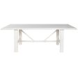 Dining Table Home ESPRIT White Mango wood 213,4 x 96,5 x 76,2 cm For Discount