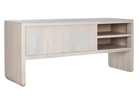 TV furniture Home ESPRIT White 140 x 40 x 60 cm Cheap