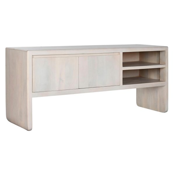 TV furniture Home ESPRIT White 140 x 40 x 60 cm Cheap