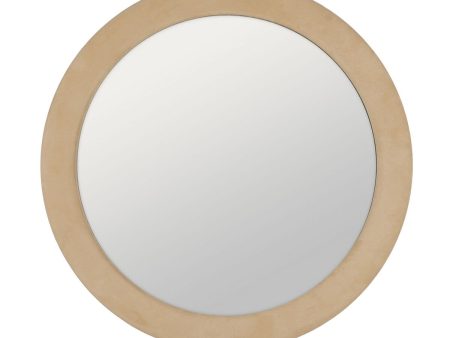 Wall mirror Beige 100 x 4 x 100 cm Sale